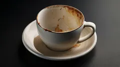 Economico ed efficace: cosa versare nella tazza per eliminare in un attimo le incrostazioni secche di caffè?